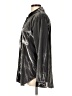 Pilcro Metallic Silver Long Sleeve Button-Down Shirt Size L - photo 5