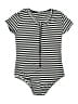 Unbranded Stripes Black One Piece Swimsuit Size M - photo 1