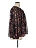 Grace + Karma 100% Polyester Black Long Sleeve Blouse Size 1X - photo 4