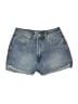 Tiger Mist Blue Denim Shorts Size S - photo 1