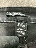 d.jeans Tweed Black Jeggings Size 14 - photo 7