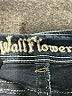 Wallflower Solid Blue Jeans Size 15 - photo 7