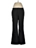 Ecru Solid Black Dress Pants Size M (estimated) - photo 1