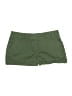 J.Crew 100% Cotton Solid Green Khaki Shorts Size 4 - photo 1