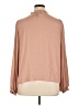 Cupcakes & Cashmere 100% Polyester Tan Long Sleeve Blouse Size XL - photo 2