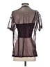 Charlotte Russe 100% Polyester Purple Short Sleeve Top Size S - photo 2