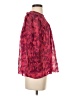 Joie Red 3/4 Sleeve Blouse Size S - photo 4