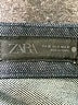 Zara 100% Cotton Chevron-herringbone Black Jeans Size 0 - photo 7