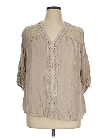 New Directions 3/4 Sleeve Blouse (view 1)