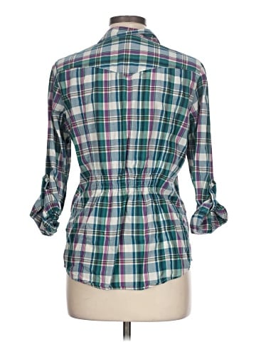 Levi's 3/4 Sleeve Button-Down Shirt (view 2)