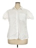 Cato 100% Cotton Ivory Short Sleeve Blouse Size 20W - photo 1