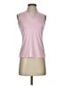 Lucky in Love Pink Sleeveless Blouse Size XS - photo 1