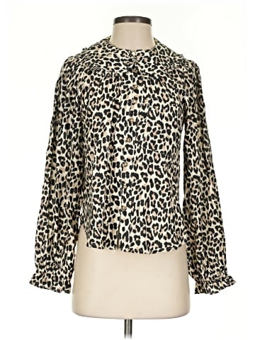 Pilcro Long Sleeve Blouse (view 1)
