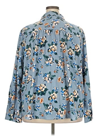LC Lauren Conrad Long Sleeve Blouse (view 2)