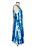 Three Dots Tie-dye Blue Casual Dress Size S - photo 4