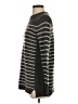 Rebecca Taylor 100% Cashmere Stripes Gray Cashmere Pullover Sweater Size S - photo 5