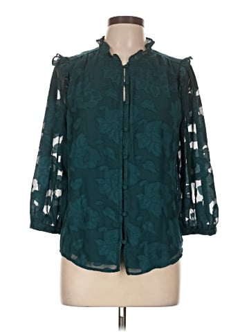 LC Lauren Conrad 3/4 Sleeve Blouse (view 1)