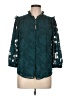 LC Lauren Conrad 100% Polyester Teal 3/4 Sleeve Blouse Size L - photo 1