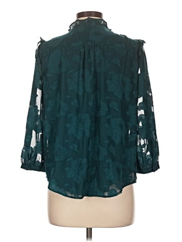 LC Lauren Conrad 3/4 Sleeve Blouse (view 2)