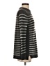 Rebecca Taylor 100% Cashmere Stripes Gray Cashmere Pullover Sweater Size S - photo 4