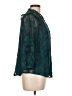 LC Lauren Conrad 100% Polyester Teal 3/4 Sleeve Blouse Size L - photo 4