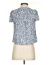 Lucky Brand Blue Short Sleeve Blouse Size XS - photo 2