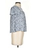 Lucky Brand Blue Short Sleeve Blouse Size XS - photo 4