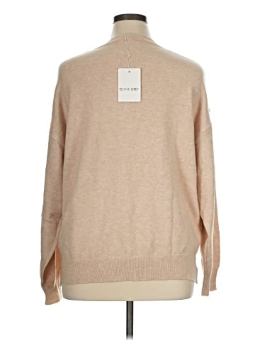 Olivia Grey Pullover Sweater (view 2)