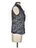 Tahari by ASL 100% Polyester Blue Sleeveless Blouse Size S - photo 4