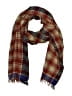 Unbranded Plaid Burgundy Scarf One size - photo 1