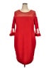 Lane Bryant Red Cocktail Dress Size 18 - photo 1