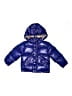 Burberry 100% Polyamide Blue Snow Jacket Size 8 - photo 1