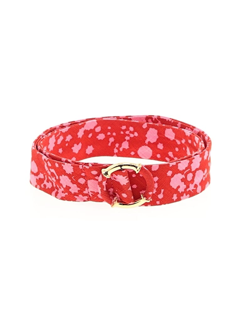 Pre-owned Jcrew Belt In Red