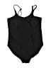 Art Class Solid Black One Piece Swimsuit Size 14 - photo 1