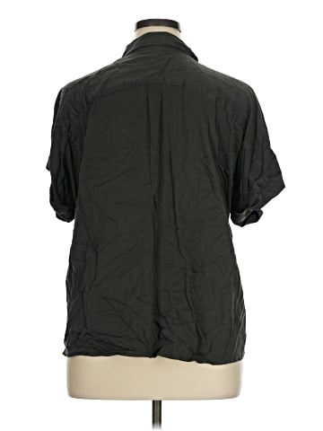 J.Jill Short Sleeve Button-Down Shirt (view 2)