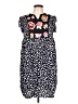 Unbranded Polka Dots Blue Casual Dress Size L - photo 1