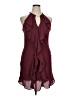 Venus 100% Polyester Burgundy Cocktail Dress Size 16 - photo 1