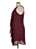 Venus 100% Polyester Burgundy Cocktail Dress Size 16 - photo 5