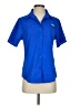 Columbia 100% Polyester Blue Short Sleeve Polo Size S - photo 1
