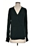 Theory Green Long Sleeve Blouse Size S - photo 1