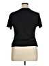 Apana Black Short Sleeve Top Size XL - photo 2