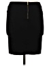 XXI Solid Black Casual Skirt Size M - photo 2