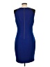Tahari Color Block Blue Cocktail Dress Size 12 - photo 2