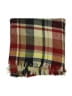 Unbranded Plaid Burgundy Scarf One size - photo 2