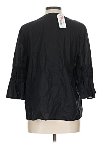 a.n.a. A New Approach 3/4 Sleeve Blouse (view 2)