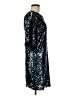 Cachet 100% Polyester Stars Blue Cocktail Dress Size 6 - photo 5
