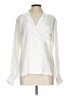 Chaus 100% Polyester Ivory Long Sleeve Blouse Size 10 - photo 1