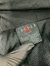 Air Jordan 100% Nylon Solid Black Track Jacket Size 10 - 12 - photo 3