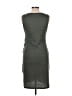 Leith Solid Gray Casual Dress Size L - photo 2