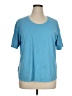 Lands' End Blue Short Sleeve T-Shirt Size 1X - photo 1